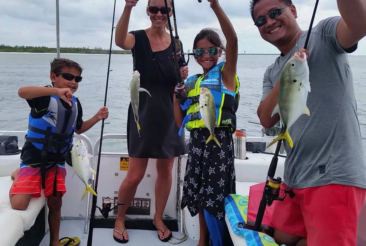 Fort Myers Beach charter catch